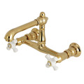 English Country KS7242PX Wall Mount Bathroom Faucet KS7242PX